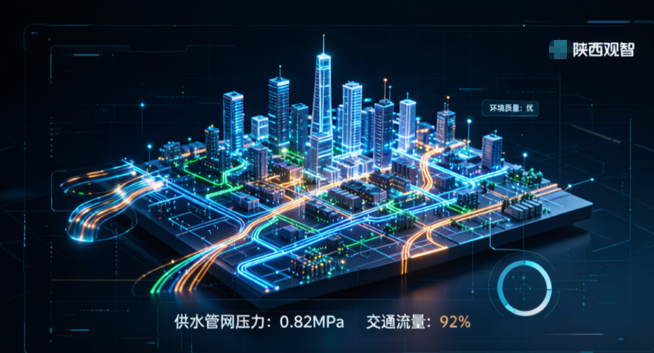 陕西观智 智慧城市市政基础设施智能化配套