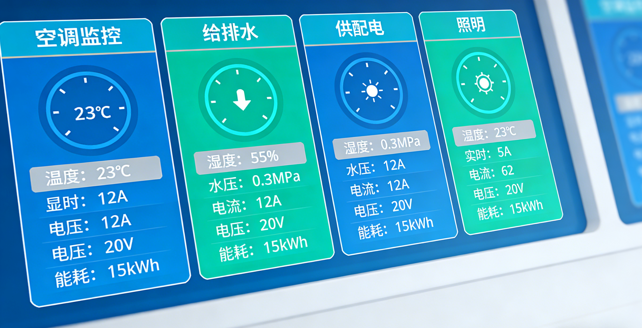 建筑设备监控系统BA 系统后台调试界面