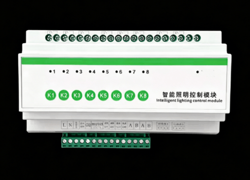陕西观智 智能照明控制模块 建筑灯光集中控制节能管理终端
